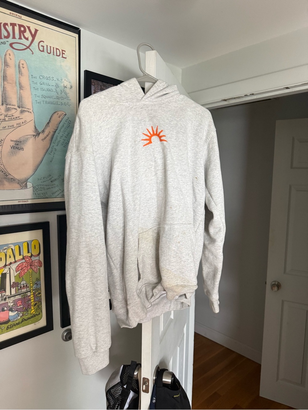 Athletic hoodie